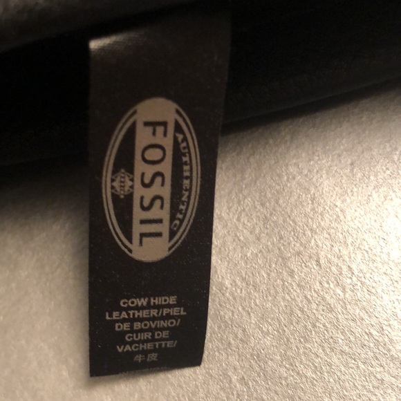 Fossil zipper trim shoulder bag - Picture 9 of 9